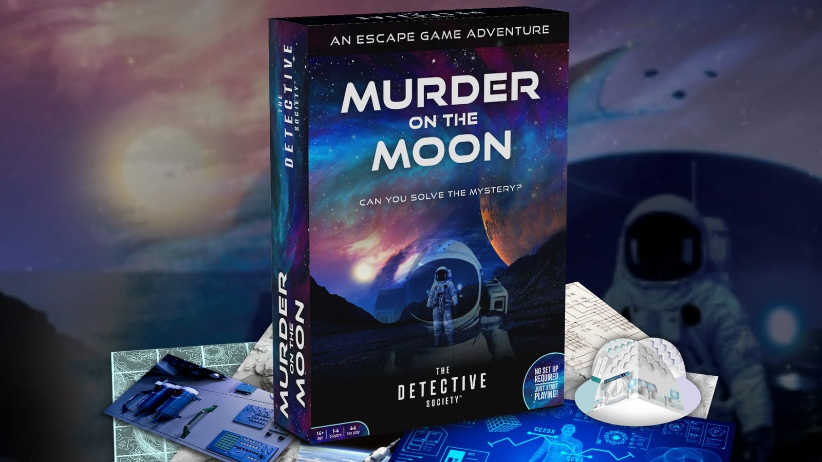 Murder on the Moon box art